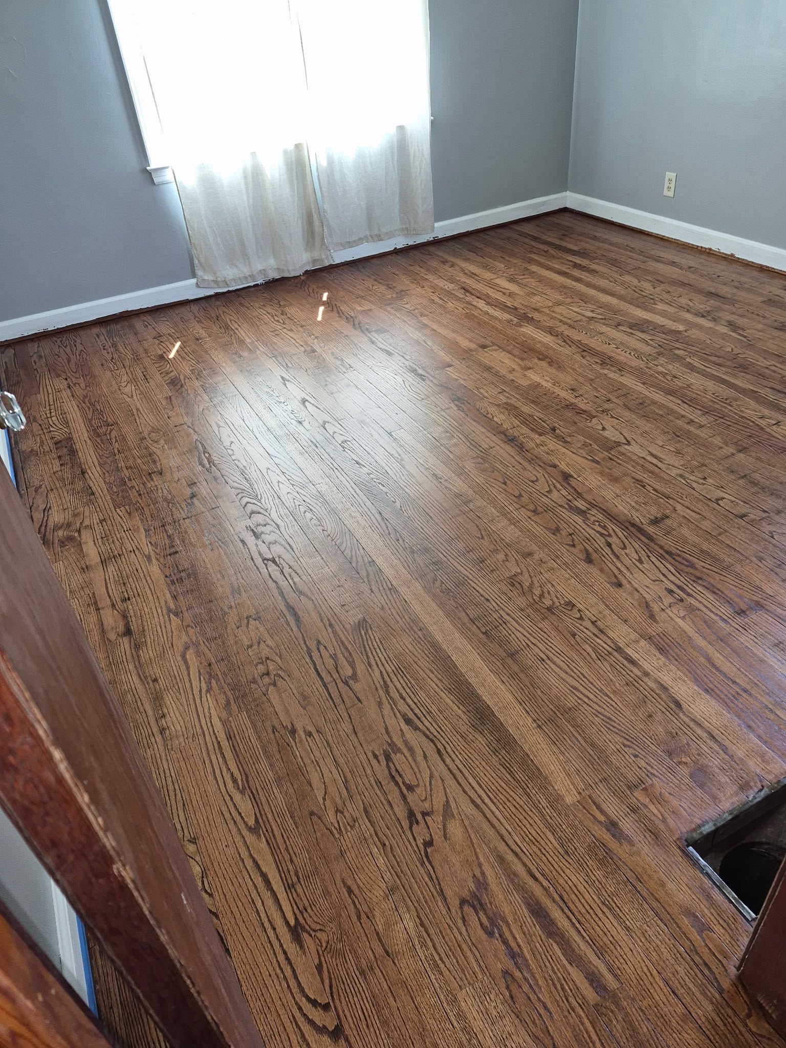 Refinished Hardwood Floors