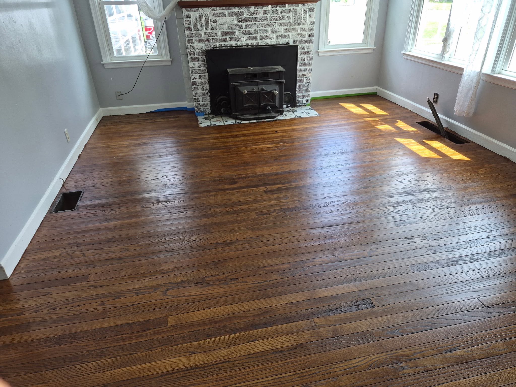 Living Room & Fireplace Refresh