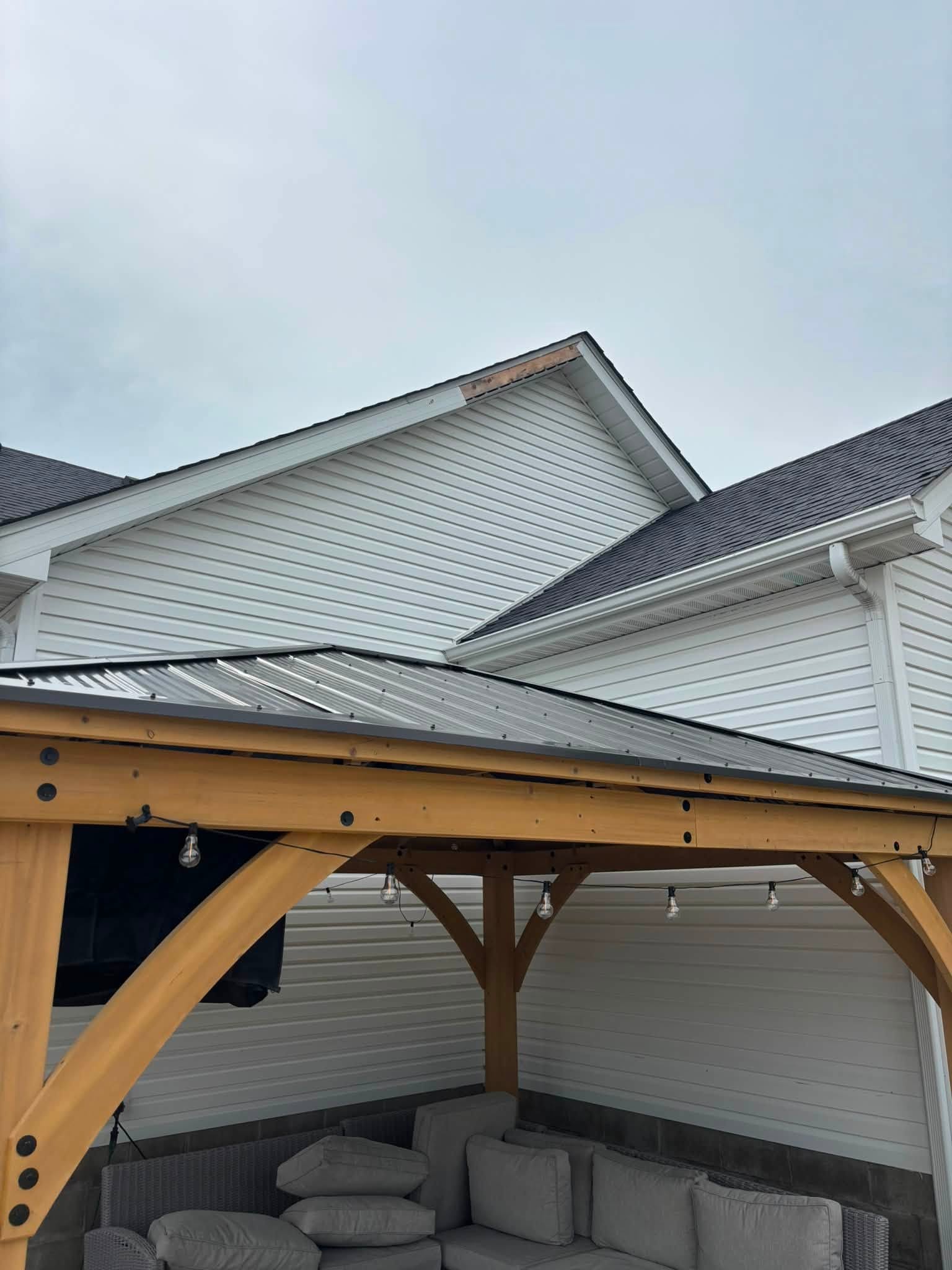 Metal-Roof Pavilion Build
